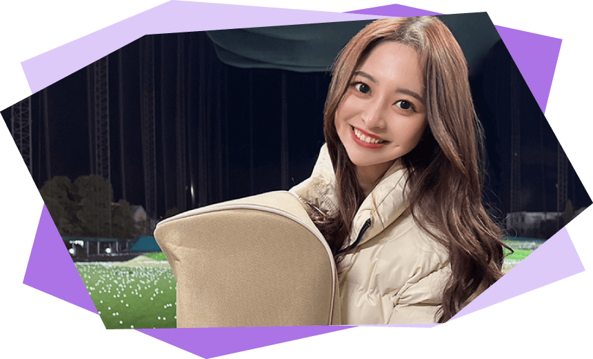 最近ゴルフを始めた彼女！デートで一緒に練習がしたい！