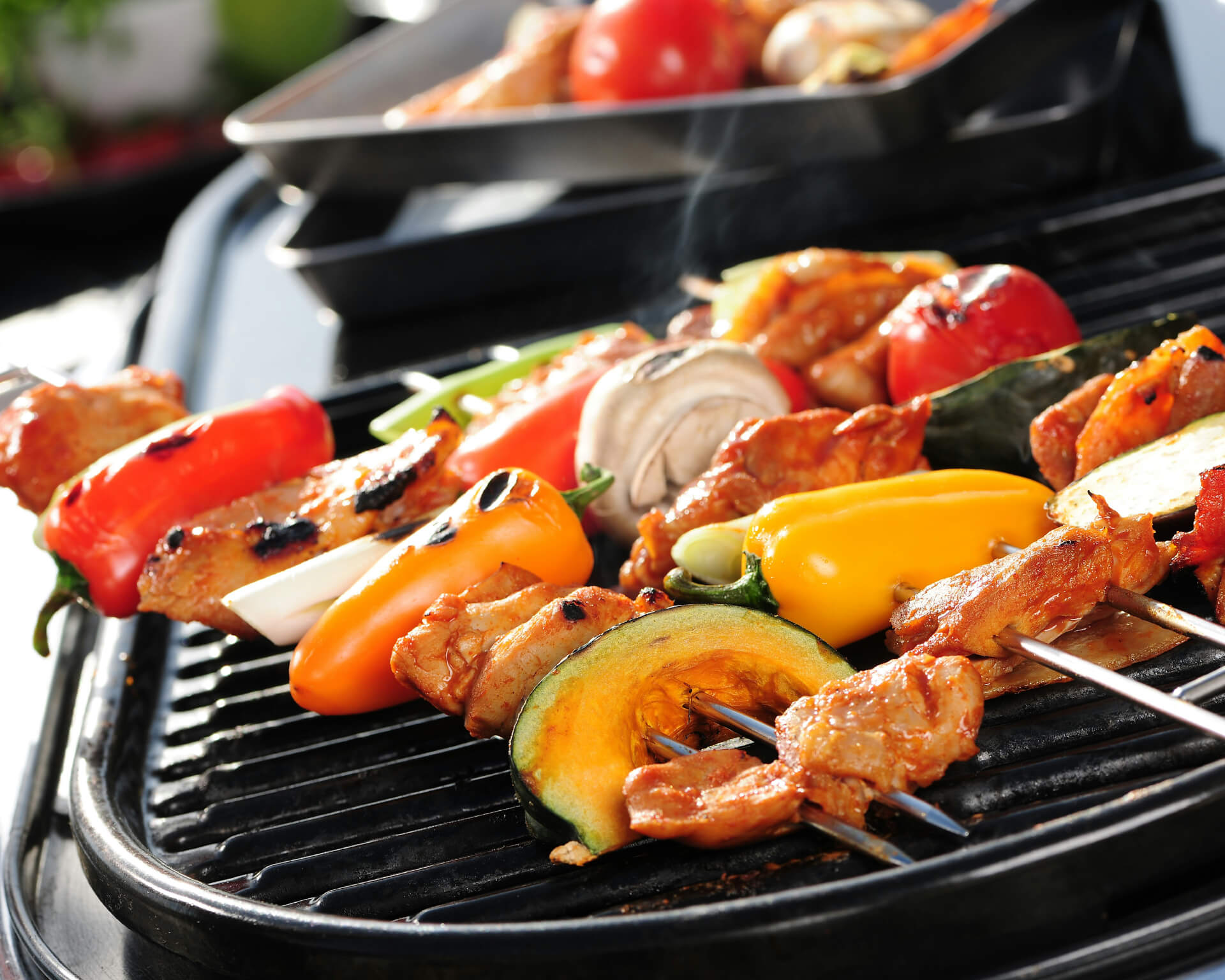 テラスでBBQプラン